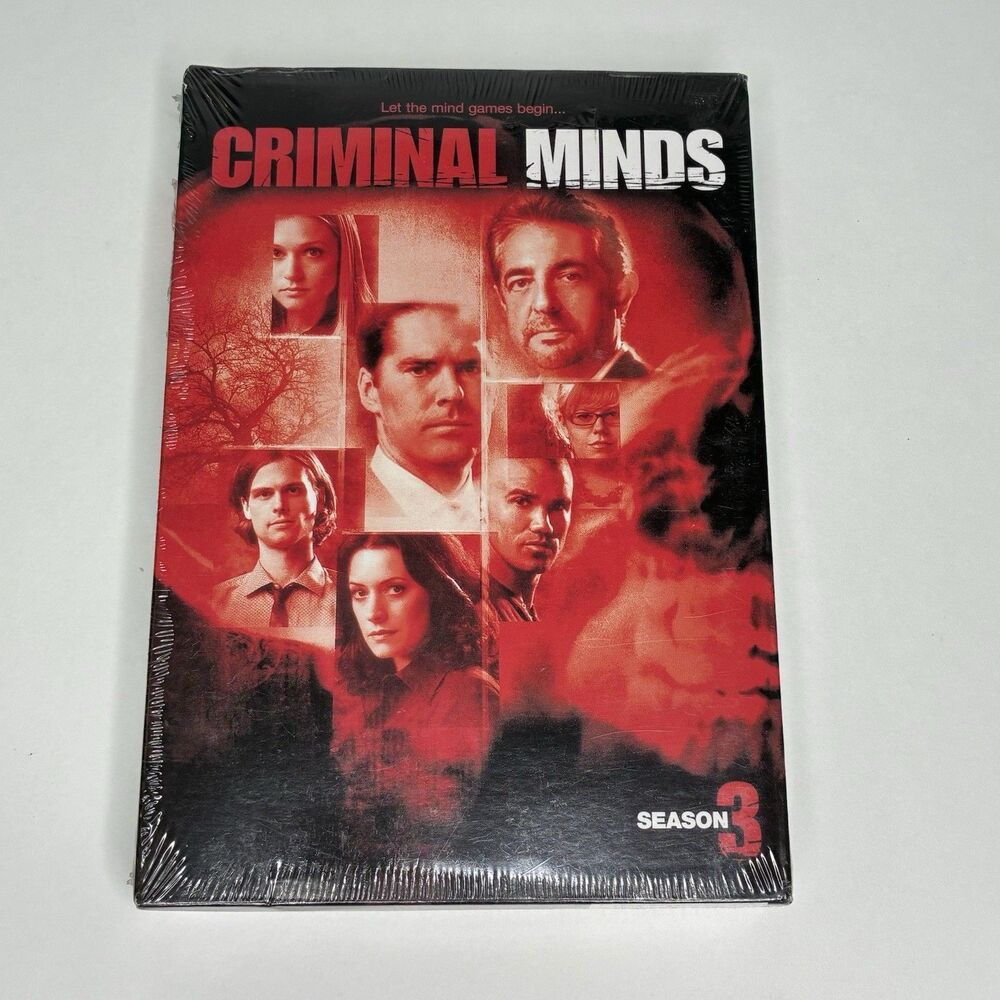 Criminal Minds Season 3 Complete Third (DVD 5-Disc Set) New Sealed